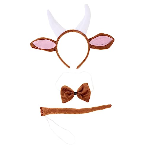 HEALEEP 1 Satz Tierkostüm Set mit Haarreif Fliege und Handschuhen Teiliges Accessoire für Cosplay und Performance für Partys und Festivals HEALEEP 1 Satz Tierkostüm Set mit Haarreif Fliege und Handschuhen Teiliges Accessoire für Cosplay und Performance für Partys und Festivals von HEALEEP