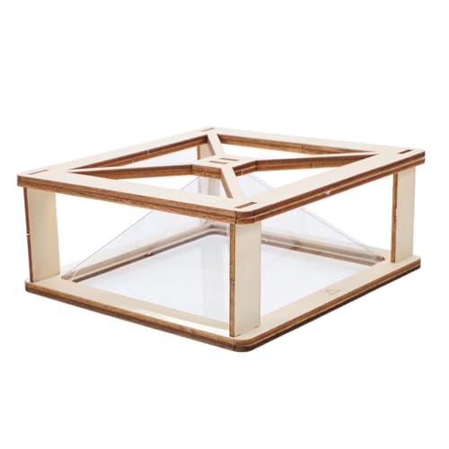 HEALEEP 1 Set Projektions Lernwerkzeuge Hologramm Bildschirm DIY Holzprojektor Hologrammprojektor Wissenschaftsprojektor Hologrammwürfel Holz Beige HEALEEP 1 Set Projektions Lernwerkzeuge Hologramm Bildschirm DIY Holzprojektor Hologrammprojektor Wissenschaftsprojektor Hologrammwürfel Holz Beige von HEALEEP