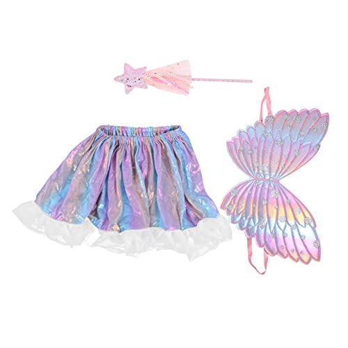 HEALEEP 1 Set Schmetterlingsflügel Requisiten Kinderröcke Kinderkostüme Mädchen Kostüm Für Partygeschenke Mädchen Schmetterlingskostüm Feen von HEALEEP