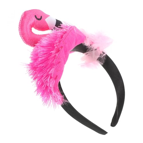HEALEEP 1 Stück Flamingo Haarreif für Teens Romantisches Accessoire für Geburtstagsfeiern Cosplay und Mottopartys Perfektes Haarschmuck mit Süßem Design von HEALEEP