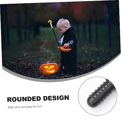HEALEEP 1 Stück Schlangenkopf Kostüme Halloween Zaubererstab Kostümstab Schlangenzepter Halloween Zubehör Spazierstock Halloween Requisite Dreiteiliger Zauberstab Für Kostüm von HEALEEP