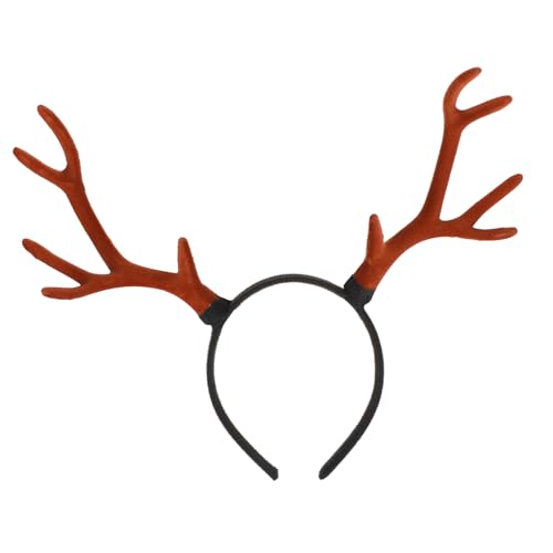 HEALEEP 1 Stück Weihnachtsgeweih Haarreif Lustiges Rentier Geweih Haarband aus Weichem Material für Weihnachtsfeiern Cosplay und Festliche Anlässe für und Familie HEALEEP 1 Stück Weihnachtsgeweih Haarreif Lustiges Rentier Geweih Haarband aus Weichem Material für Weihnachtsfeiern Cosplay und Festliche Anlässe für und Familie von HEALEEP