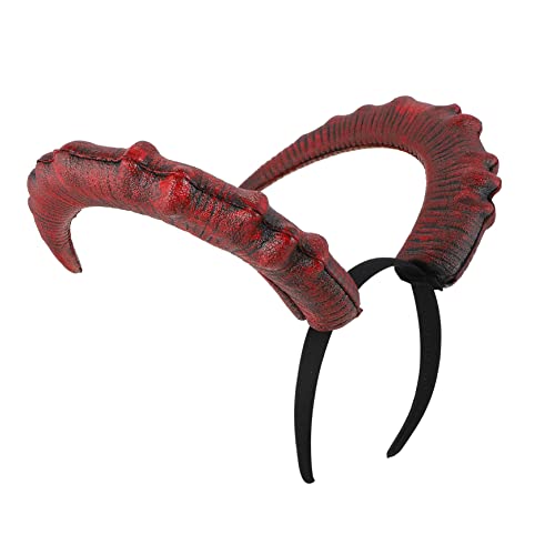 HEALEEP 1Pc Dämonenhorn Kopfbedeckung Cosplay Teufel Hörner Stirnband Halloween Hörner Ziegenhörner Halloween Hörner Männer Kostüm Kopfbedeckung Hörner Horn Stirnband HEALEEP 1Pc Dämonenhorn Kopfbedeckung Cosplay Teufel Hörner Stirnband Halloween Hörner Ziegenhörner Halloween Hörner Männer Kostüm Kopfbedeckung Hörner Horn Stirnband von HEALEEP