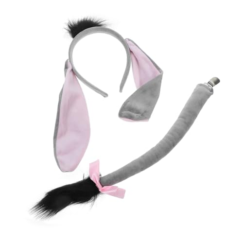 HEALEEP 1Satz Kostüm Set mit Stirnband und Niedliches Tier Zubehör für Halloween Cosplay und Mottopartys Verstellbare für Erwachsene aus Weichem von HEALEEP