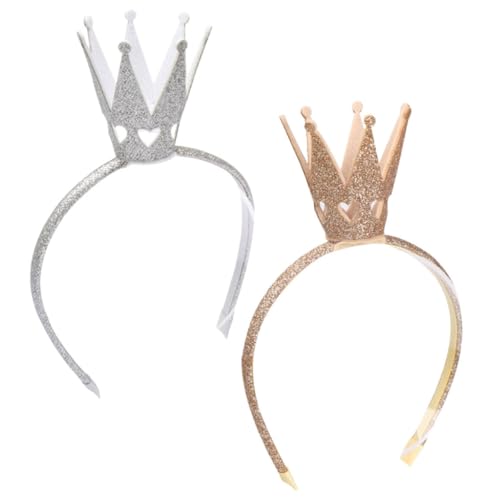 HEALEEP 2 Stück Glänzendes Stirnband Teiliges aus Langlebigem Vliesstoff Bequemes Haarschmuck Zubehör für Mädchen Geburtstagsfeier Karneval und Kostümparty HEALEEP 2 Stück Glänzendes Stirnband Teiliges aus Langlebigem Vliesstoff Bequemes Haarschmuck Zubehör für Mädchen Geburtstagsfeier Karneval und Kostümparty von HEALEEP