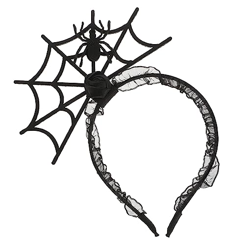 HEALEEP 2 Stück Halloween Spinnen Haarreif Kostümzubehör mit Spinnen Design für Partys und Cosplay für Halloween Dekoration und Auftritte von HEALEEP