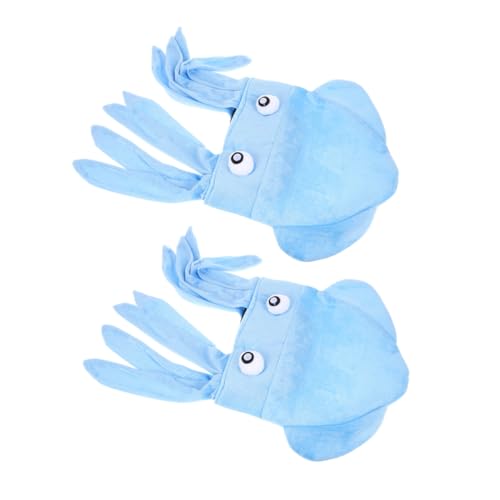 HEALEEP 2 Stück Lustige Octopus Kopfbedeckung Origineller Meeresbewohner Partyhut für Erwachsene Witzige Kostüm Accessoires für Halloween Geburtstagsfeier und Cosplay HEALEEP 2 Stück Lustige Octopus Kopfbedeckung Origineller Meeresbewohner Partyhut für Erwachsene Witzige Kostüm Accessoires für Halloween Geburtstagsfeier und Cosplay von HEALEEP