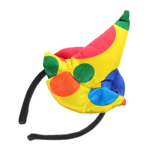 HEALEEP 2Stücke Clown Hut Haarreifen Lustiges Festival Haarschmuck für Party Karneval Cosplay Design für Fröhliche Fotosessions von HEALEEP