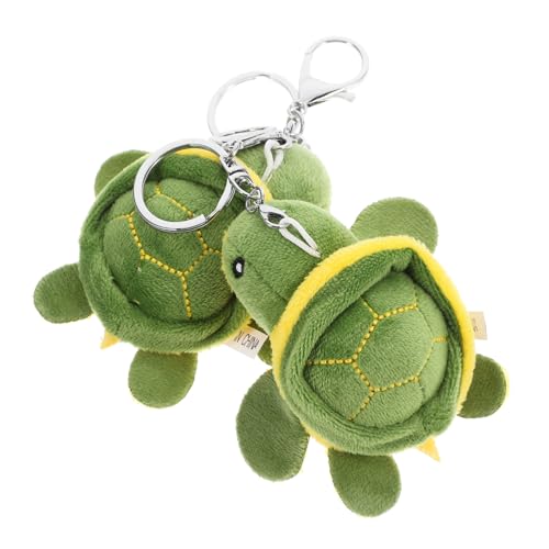 HEALEEP 2Stücke Plüsch Schildkröten Schlüsselanhänger Süße Schildkrötenform Weiche Hängedekoration für Taschen Schlüssel und Rucksäcke Party oder Dekoration HEALEEP 2Stücke Plüsch Schildkröten Schlüsselanhänger Süße Schildkrötenform Weiche Hängedekoration für Taschen Schlüssel und Rucksäcke Party oder Dekoration von HEALEEP