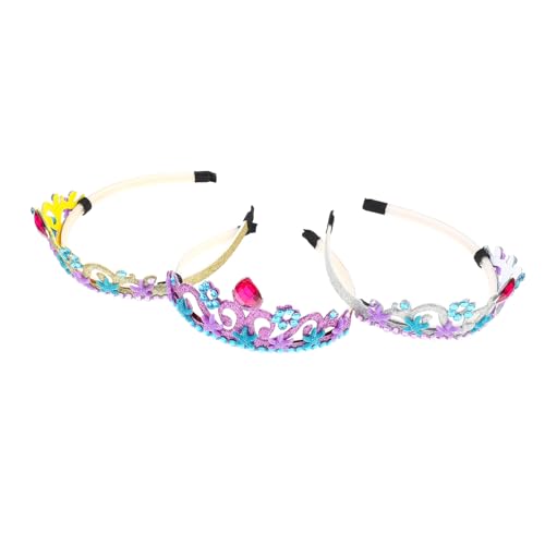 HEALEEP 3 Stück Teiliges Haarreifen Meerjungfrau mit Strass Bunte Tiara Haarschmuck für Mädchen Party Kopfschmuck Bequem und Farbenfroh für Geburtstagsfeiern und Festtage HEALEEP 3 Stück Teiliges Haarreifen Meerjungfrau mit Strass Bunte Tiara Haarschmuck für Mädchen Party Kopfschmuck Bequem und Farbenfroh für Geburtstagsfeiern und Festtage von HEALEEP