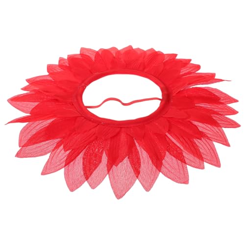 HEALEEP Blumenkostüm-Kopfbedeckung: 42 9 Cm Rot Lustige Performance-Requisiten Für Halloween-Festivals Cosplay-Partys – Sonnenblume Für Frauen HEALEEP Blumenkostüm-Kopfbedeckung: 42 9 Cm Rot Lustige Performance-Requisiten Für Halloween-Festivals Cosplay-Partys – Sonnenblume Für Frauen von HEALEEP