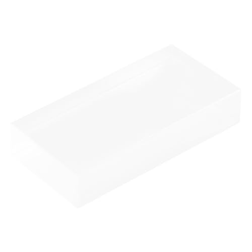 HEALEEP Brechungsblock Physik Experimente Block Lehrinstrument Block Für Brechung Physikalische Ausrüstung Brechung Rechteckiger Block Brechungs Experimente Blockglas von HEALEEP