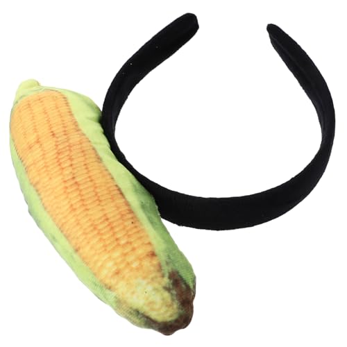 HEALEEP Corn Headband für Lustiges Stirnband Maisform Weiches Haaraccessoire für Mädchen für Kostümpartys und Halloween Dekoration HEALEEP Corn Headband für Lustiges Stirnband Maisform Weiches Haaraccessoire für Mädchen für Kostümpartys und Halloween Dekoration von HEALEEP