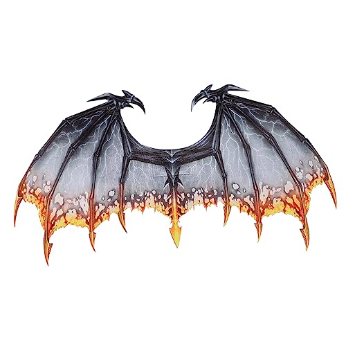 HEALEEP Drachenflügel Kostüm für Erwachsene Kreative Cosplay Flügel Vliesstoff für Halloween Karneval Mottopartys Leicht und Langlebig HEALEEP Drachenflügel Kostüm für Erwachsene Kreative Cosplay Flügel Vliesstoff für Halloween Karneval Mottopartys Leicht und Langlebig von HEALEEP