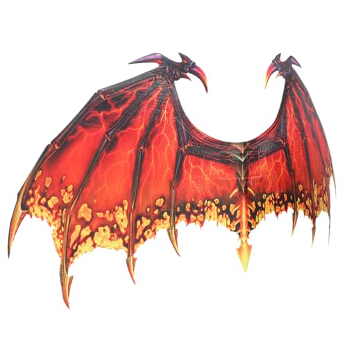 HEALEEP Drachenflügel Kostüm für Halloween und Karneval Kreative Cosplay Requisiten für Erwachsene Vliesstoff Leicht und Langlebig für Kostümpartys und Fotoshootings HEALEEP Drachenflügel Kostüm für Halloween und Karneval Kreative Cosplay Requisiten für Erwachsene Vliesstoff Leicht und Langlebig für Kostümpartys und Fotoshootings von HEALEEP