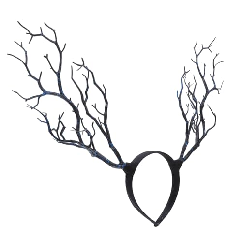 HEALEEP Dunkelgraues Baumzweig Haarreif Cosplay Kopfschmuck für Partys und Halloween Perfektes Zubehör für Fantasievolle Outfits und Kostüme HEALEEP Dunkelgraues Baumzweig Haarreif Cosplay Kopfschmuck für Partys und Halloween Perfektes Zubehör für Fantasievolle Outfits und Kostüme von HEALEEP