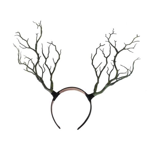 HEALEEP Extravaganter Haarreif für Halloween Grüne Hexenhörner Fotografie Accessoire Perfekter Party Haarschmuck für Cosplay und Gruselige Anlässe HEALEEP Extravaganter Haarreif für Halloween Grüne Hexenhörner Fotografie Accessoire Perfekter Party Haarschmuck für Cosplay und Gruselige Anlässe von HEALEEP