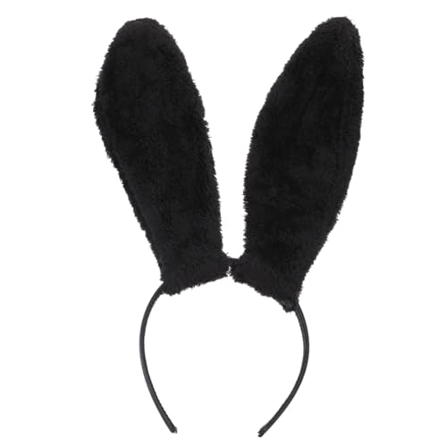 HEALEEP Flauschiger Hasenohren Haarreif aus Weichem Faltbar und Bequem Niedliches Kostüm Accessoire für Mädchen und Damen für Party Cosplay und Osterfest Zufällige Farbe Zufällige Farbe von HEALEEP