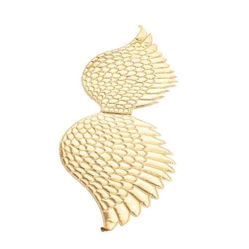HEALEEP Flügel Kostüm Zubehör für Halloween Karneval und Maskerade Gold für Kostümpartys und Feiern HEALEEP Flügel Kostüm Zubehör für Halloween Karneval und Maskerade Gold für Kostümpartys und Feiern von HEALEEP