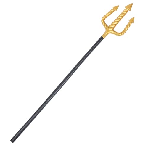 HEALEEP Halloween Gold King Devil Dreizack: Dämon Gabel Requisite für Kostüm Dress Up Dekoration Karneval Cosplay Partys Zubehör von HEALEEP