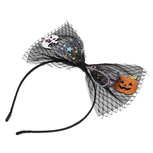 HEALEEP Halloween Haarreif Kürbis und Geist Verstellbares Party-haarband für Frauen und Mädchen Originelles Kostümzubehör für Halloween Themenpartys von HEALEEP