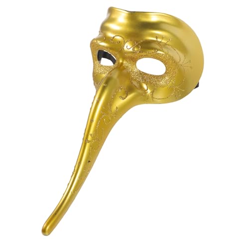 HEALEEP Halloween Lange Nasenmaske aus Kunststoff Einzigartige Party und Kostümparty Masquerade für Männer und Frauen Dekorative Langlebige Maske für Karneval und Cosplay von HEALEEP