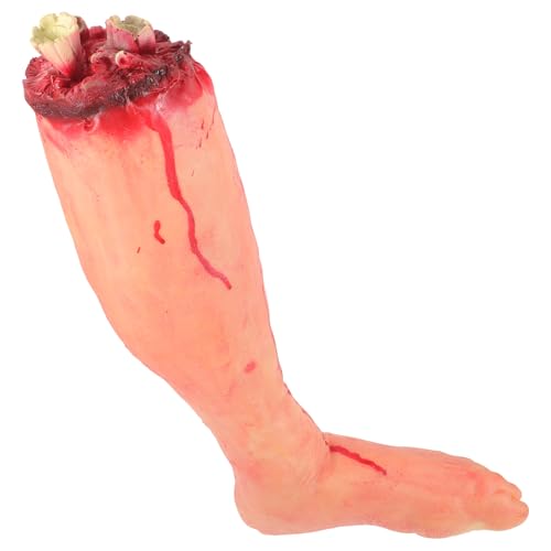 HEALEEP Halloween-Requisite Mit Falschen Gebrochenen Beinen Füßen Menschlicher Körperteile Falschen Organen Aus Gummi – Kniffliges Spielzeug Für Die Halloween-Party Dekorationszubehör Für von HEALEEP