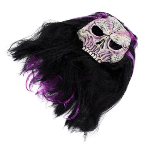 HEALEEP Halloween Skelett Maske aus Hochwertigem Gruselige Party Maske für Erwachsene Langlebig und Kostümzubehör für Karneval Mottoparty und Halloween Events von HEALEEP
