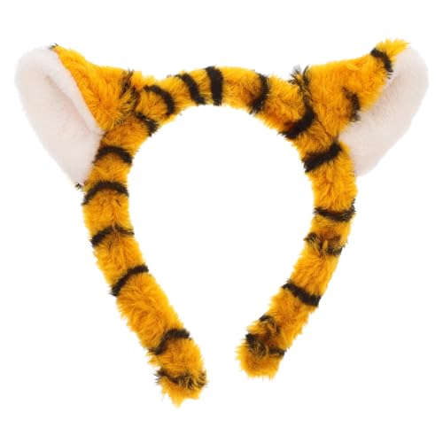 HEALEEP Halloween-stirnband mit Tigerohren: Flauschiges Tier-kopfstück für Make-up, Spa, Cosplay, Kostümparty, Kopfbedeckung, Haar-accessoires für Frauen Und Mädchen HEALEEP Halloween-stirnband mit Tigerohren: Flauschiges Tier-kopfstück für Make-up, Spa, Cosplay, Kostümparty, Kopfbedeckung, Haar-accessoires für Frauen Und Mädchen von HEALEEP