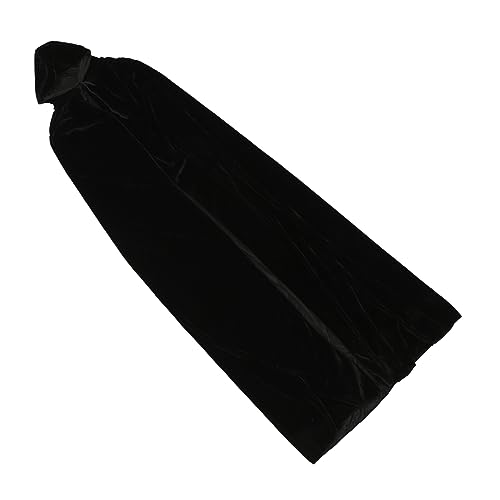 HEALEEP Hexenumhang Deko Umhang Mit Kapuze Damen Gruselige Kapuzenumhänge Umhänge Damen Death Party Halloween Kostüme Kostümumhang Halloween Cape Umhang Goldener Samt Schwarz HEALEEP Hexenumhang Deko Umhang Mit Kapuze Damen Gruselige Kapuzenumhänge Umhänge Damen Death Party Halloween Kostüme Kostümumhang Halloween Cape Umhang Goldener Samt Schwarz von HEALEEP