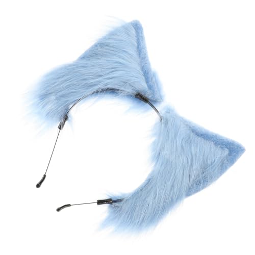 HEALEEP Katzenohren Haarreif aus Plüsch Furry Animal Ear Headband für Cosplay und Partys Niedliche Haaraccessoires für Tierliebende Fans und Besondere Anlässe von HEALEEP