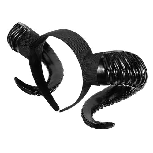 HEALEEP Krallen Stirnband Mädchen Horn Stirnband Halloween Haarreifen Halloween Foto Requisiten Widder LED Hörner Cosplay Erwachsene Halloween Haarband Halloween Horn von HEALEEP