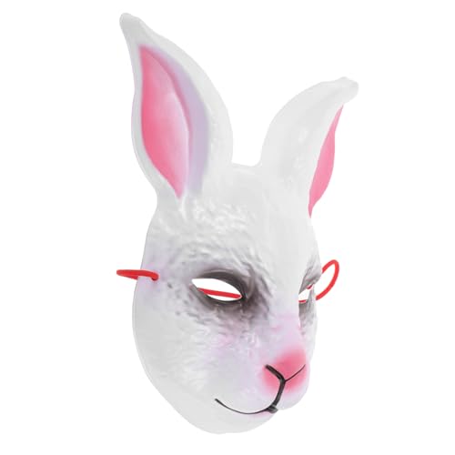 HEALEEP Kreative Kaninchenmaske für Halloween Creepy Animal Maske mit Langen Ohren für Kostümpartys und Maskeraden Strapazierfähigem Gefertigt Vielseitig Einsetzbar und zu Tragen HEALEEP Kreative Kaninchenmaske für Halloween Creepy Animal Maske mit Langen Ohren für Kostümpartys und Maskeraden Strapazierfähigem Gefertigt Vielseitig Einsetzbar und zu Tragen von HEALEEP