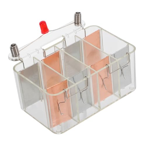 HEALEEP Liquid Battery Science Experiment Kit Meerwasser Batterie Box Salzwasser Stromerzeugung Experiment Set DIY Physik Experimentmodell Für Laborprojekte HEALEEP Liquid Battery Science Experiment Kit Meerwasser Batterie Box Salzwasser Stromerzeugung Experiment Set DIY Physik Experimentmodell Für Laborprojekte von HEALEEP