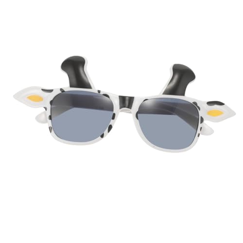 HEALEEP Lustige Kuhbrille Partybrille aus Leichtem Pc Material Witzige Foto Requisite für Karneval Halloween Geburtstag Kostümzubehör Cow Sunglasses Prop HEALEEP Lustige Kuhbrille Partybrille aus Leichtem Pc Material Witzige Foto Requisite für Karneval Halloween Geburtstag Kostümzubehör Cow Sunglasses Prop von HEALEEP