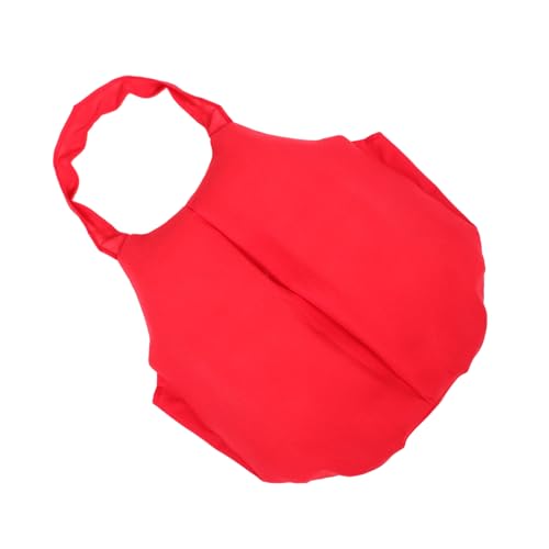 HEALEEP Lustiger Unisex Weihnachtsmann Falscher Bauch Requisite für Weihnachtskostüm Cosplay Bühnenauftritt Weihnachtsfeier Accessoire Rot Einheitsgröße von HEALEEP