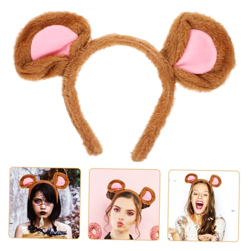 HEALEEP Maus Stirnband Flauschiges Kostüm Ohren Stirnband Koch Cosplay Stirnbänder Für Frauen Maus Ohren Haarband Mädchen Grau Lustige Cartoon HEALEEP Maus Stirnband Flauschiges Kostüm Ohren Stirnband Koch Cosplay Stirnbänder Für Frauen Maus Ohren Haarband Mädchen Grau Lustige Cartoon von HEALEEP