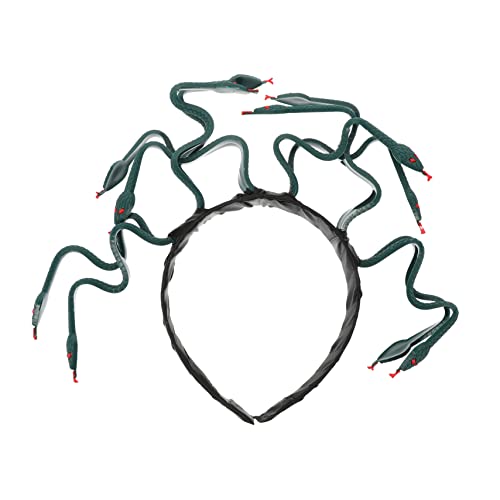 HEALEEP Medusa Cosplay Kopfschmuck mit Schlangen Design für Halloween Kostümpartys und Bühnenaufführungen Dekorativer Haarreifen für Damen HEALEEP Medusa Cosplay Kopfschmuck mit Schlangen Design für Halloween Kostümpartys und Bühnenaufführungen Dekorativer Haarreifen für Damen von HEALEEP