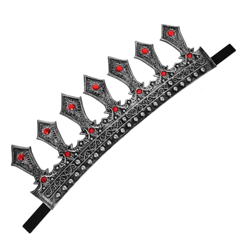HEALEEP Königskrone Für Männer Prinzenkrone Für Jungen Mittelalterliches Design Partyzubehör Cosplay-accessoire Verstellbar Rp-material Geburtstagskönig Halloweenkostüm HEALEEP Königskrone Für Männer Prinzenkrone Für Jungen Mittelalterliches Design Partyzubehör Cosplay-accessoire Verstellbar Rp-material Geburtstagskönig Halloweenkostüm von HEALEEP