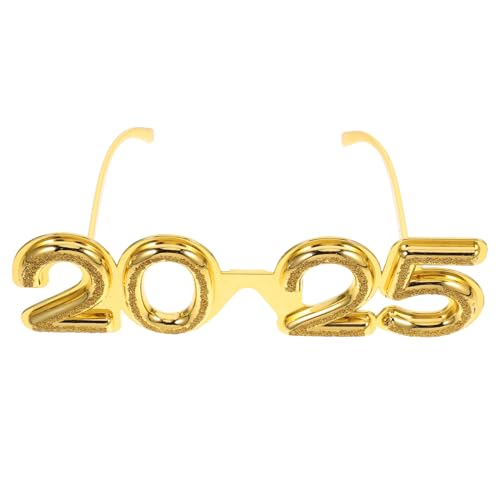 HEALEEP Neue Jahr Party Brille Lustige Dekorationsbrille für Silvester Leichte und Langlebige Pc Material Sonnenbrillen als Partygeschenk und Fotorequisiten von HEALEEP