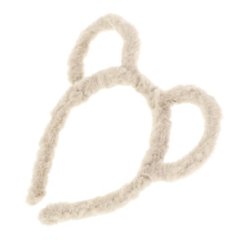 HEALEEP Niedliches Bärenohr Stirnband für Mädchen Weiches Cosplay Haaraccessoire für Partys Gesichtswäsche Make Up und Fotoshootings Bequemes Vielseitiges Headwear mit Bärenohren von HEALEEP