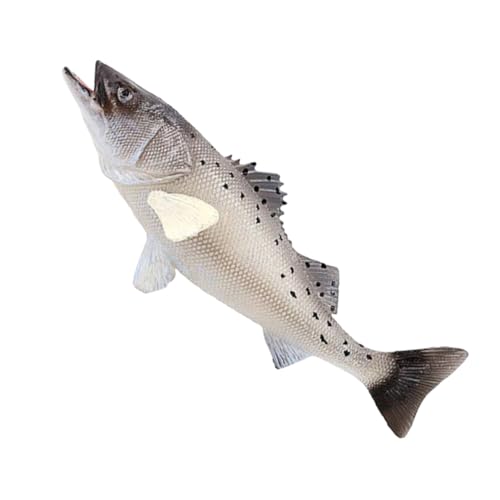 HEALEEP Realistisches Fischmodell aus Kunststoff Pädagogisches Tiermodell für Lernspiele und Dekoration von HEALEEP