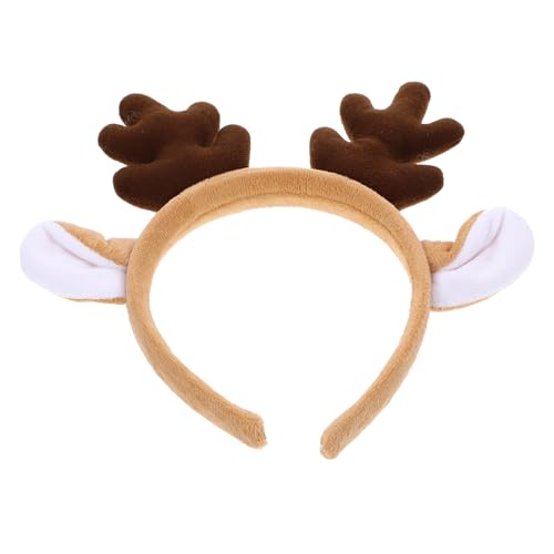 HEALEEP Rentier Haarband Weihnachts Stirnbänder Geweih Haar Accessoires Rentier Haarreifen Geweih Stirnband Weihnachtskostüm Accessoire HEALEEP Rentier Haarband Weihnachts Stirnbänder Geweih Haar Accessoires Rentier Haarreifen Geweih Stirnband Weihnachtskostüm Accessoire von HEALEEP