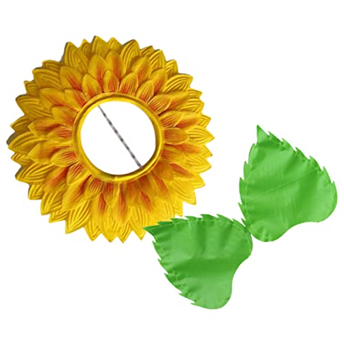HEALEEP Sonnenblumen Kopfbedeckung Lilo &Amp; Stitch Sonnenblumen Stirnband Sonnenblumen Kopfbedeckung Blumenhut Miss Funny Sonnenblumen Kostüm Sonnenblumen Krone Zufällige Farbe von HEALEEP
