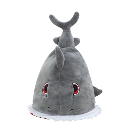 HEALEEP Stylischer Shark Head Kostüm Kreative Kopfbedeckung Lustiger Fotorequisit für Karneval Halloween von HEALEEP