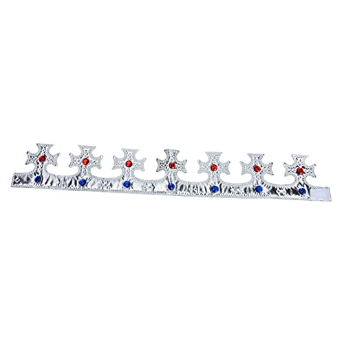 HEALEEP Tiara Krönungskrone Königsdiademe Königskronen Für Jungen Für Krone Für Krone Für Für Jungen Halloween Kostüm Krone Die Krone Silbertuch HEALEEP Tiara Krönungskrone Königsdiademe Königskronen Für Jungen Für Krone Für Krone Für Für Jungen Halloween Kostüm Krone Die Krone Silbertuch von HEALEEP