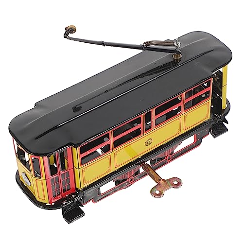 HEALEEP Vintage Aufziehspielzeug Trolley Retro Schienenfahrzeug für Kreatives mit Gestaltung Fördert Motorik und Kreativität für Kindergeburtstage HEALEEP Vintage Aufziehspielzeug Trolley Retro Schienenfahrzeug für Kreatives mit Gestaltung Fördert Motorik und Kreativität für Kindergeburtstage von HEALEEP