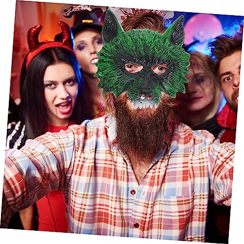 HEALEEP Wolfskopfmaske Halloween Masken Pelzige Wolf Cosplay Maske Halloween Werwolf Maske Halloween Dekorative Wolfsmaske Halloween Gesichtsmaske Wolfsmaske Für Realistisch HEALEEP Wolfskopfmaske Halloween Masken Pelzige Wolf Cosplay Maske Halloween Werwolf Maske Halloween Dekorative Wolfsmaske Halloween Gesichtsmaske Wolfsmaske Für Realistisch von HEALEEP