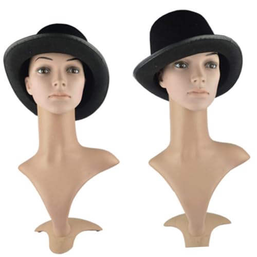 HEALEEP Zaubererhut Kostümhüte Für Erwachsene Accessoires Für Herren Outfits Zaubererzubehör Halloween Partyhut Dekorativer Hut Für Festival Bekleidungshut Rollenspielhut Schwarz HEALEEP Zaubererhut Kostümhüte Für Erwachsene Accessoires Für Herren Outfits Zaubererzubehör Halloween Partyhut Dekorativer Hut Für Festival Bekleidungshut Rollenspielhut Schwarz von HEALEEP