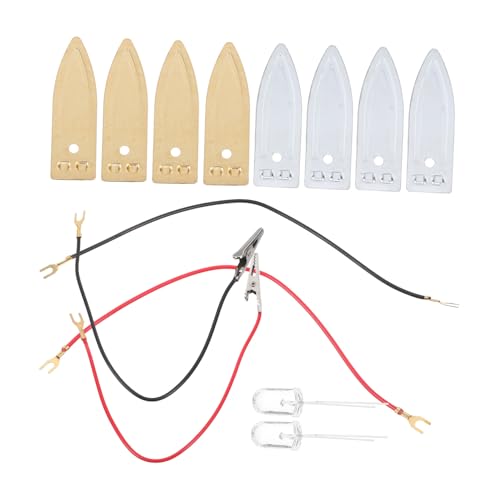 HEALLILY 1 Satz Kupfer Elektroden Set für Fruchtbatterie Experimente mit Kupfer und Zinkplatten für Wissenschaftliche Projekte für Schüler und Experimentierfreunde HEALLILY 1 Satz Kupfer Elektroden Set für Fruchtbatterie Experimente mit Kupfer und Zinkplatten für Wissenschaftliche Projekte für Schüler und Experimentierfreunde von HEALLILY
